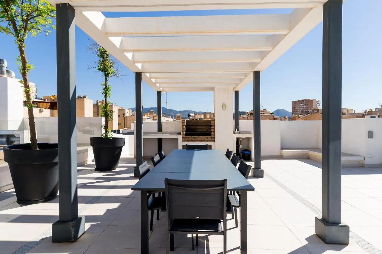 Apartamento Deluxe Con Piscina, Terraza & Parking Malaga 0*,  Spain